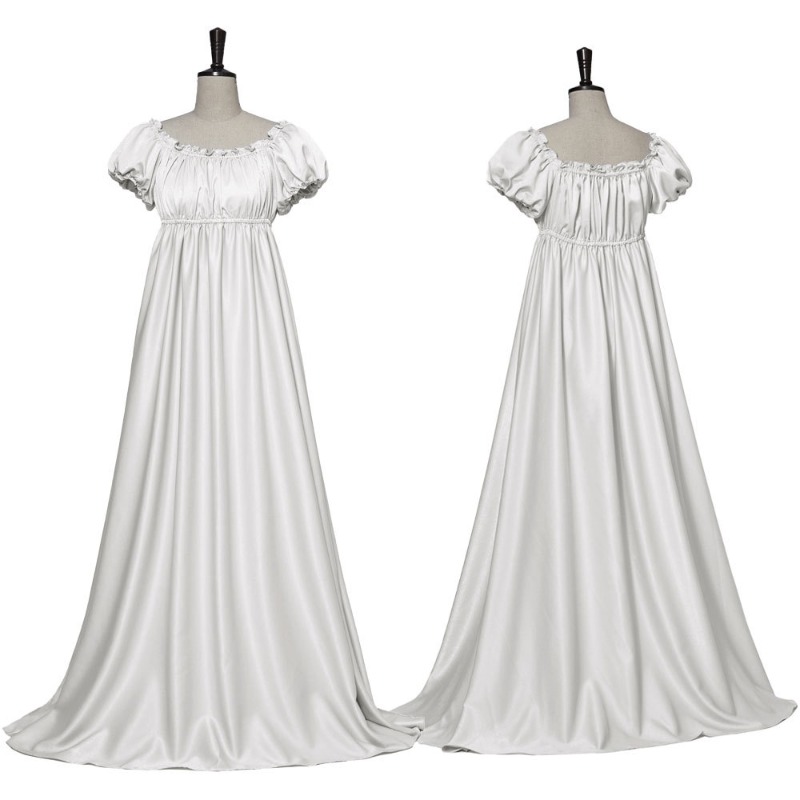 Robe médiévale femmes robe Sexy épaules dénudées Renaissance victorienne régence robe Costume femme rétro robe Halloween pour les femmes