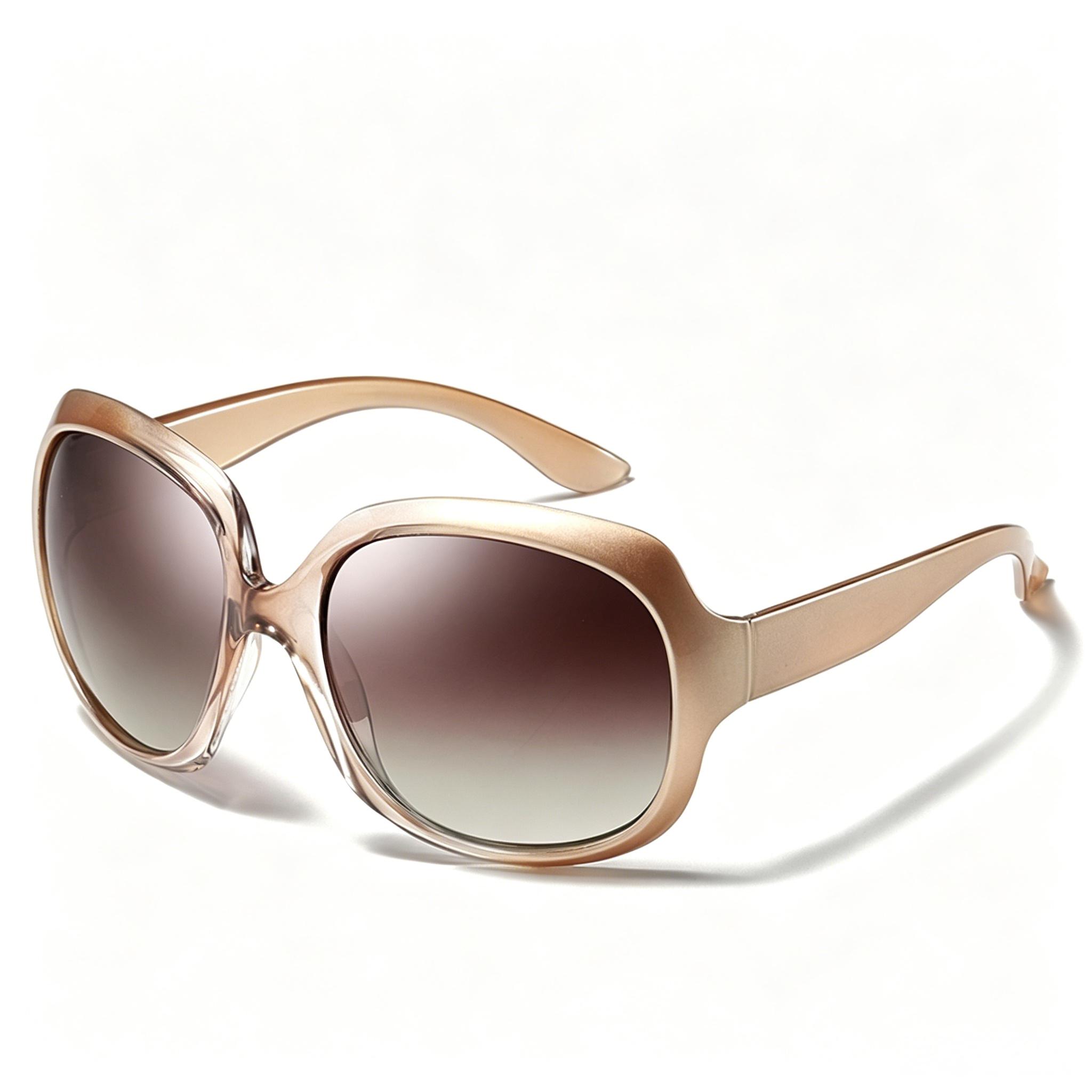 Lunettes de soleil polarisées à la mode pour femmes | Lentilles tendance qui changent de couleur | Lunettes tendance, style quotidien, accessoires décontractés. Une monture de lunettes élégante à grande monture, conçue pour les femmes élégantes, parfaite pour un usage quotidien et les environnements extérieurs.