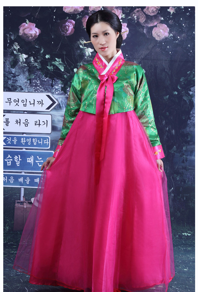 Costume ethnique coréen Hanfu pour femmes, Costume traditionnel amélioré pour spectacle quotidien de mariage, Costume ancien de scène de danse, nouvelle collection