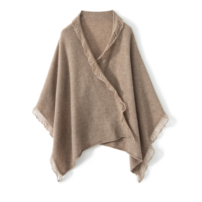 Cinz-Châle 2024 Cachemire pour Femme, Pashmina, Glands, Accessoires Parfaits, Rond, Décontracté, Chaud, Doux, Mode, Tendance, 100%