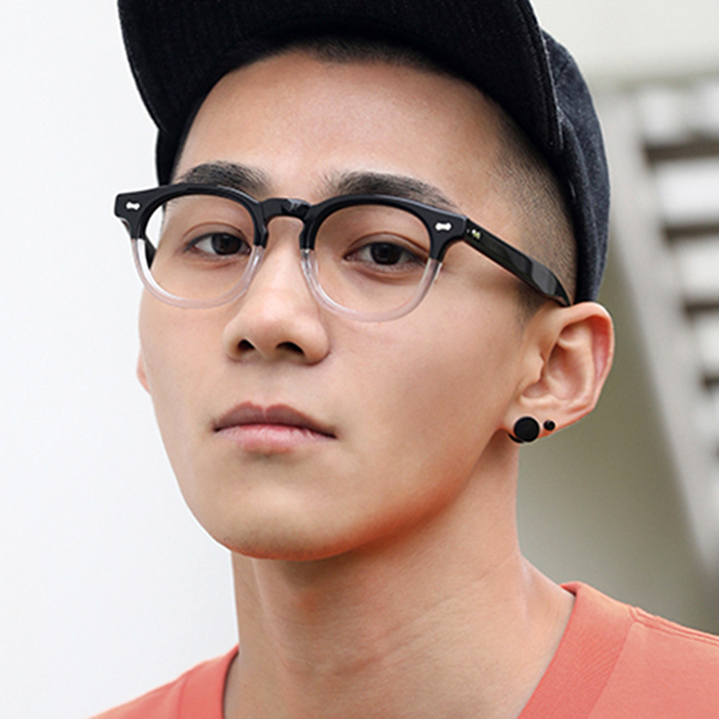Lunettes rondes Vintage pour hommes et femmes, à la mode, pour la vue courte, sur Prescription,-1.0 -1.5 -2.0 -2.5 -3.0 -3.5 -4.0 -6.0