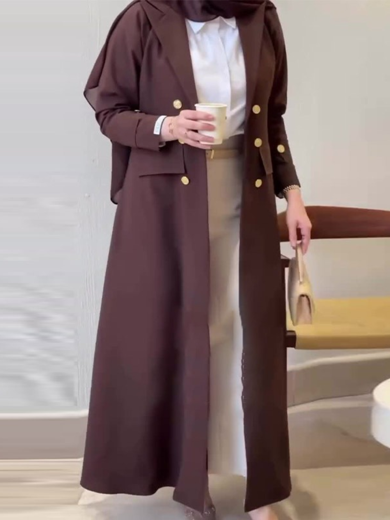 Eid femmes Abaya Robe musulmane Trench manteau automne fête Ramadan Long Cardigan Abayas robes Largos arabe longue Robe maroc caftan