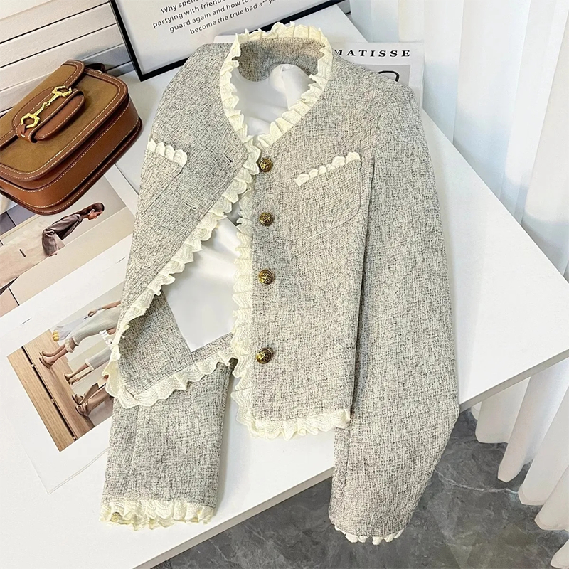 Manteau de costume pour femmes, veste Blazer à la mode pour dames, haute qualité, assorti avec tout, vêtements d'extérieur amples, printemps-automne 2025