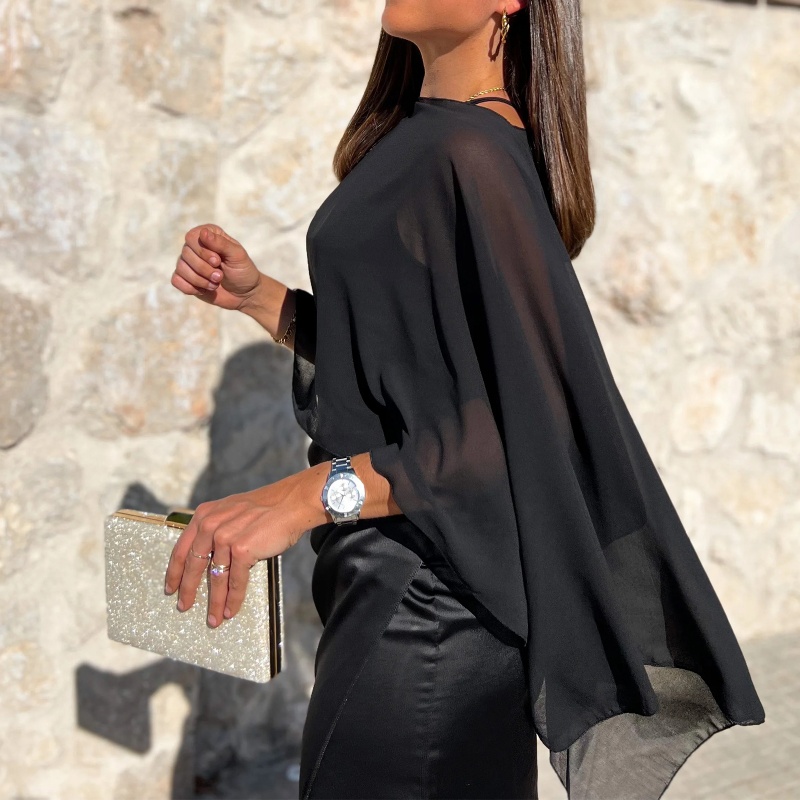 Cape de Mariage pour Femme en Chiffon Rose Léger et Doux, Châle de Mariée, Écharpe Décontractée, Cape de Soirée Formelle, Manteau d'Été pour Femme