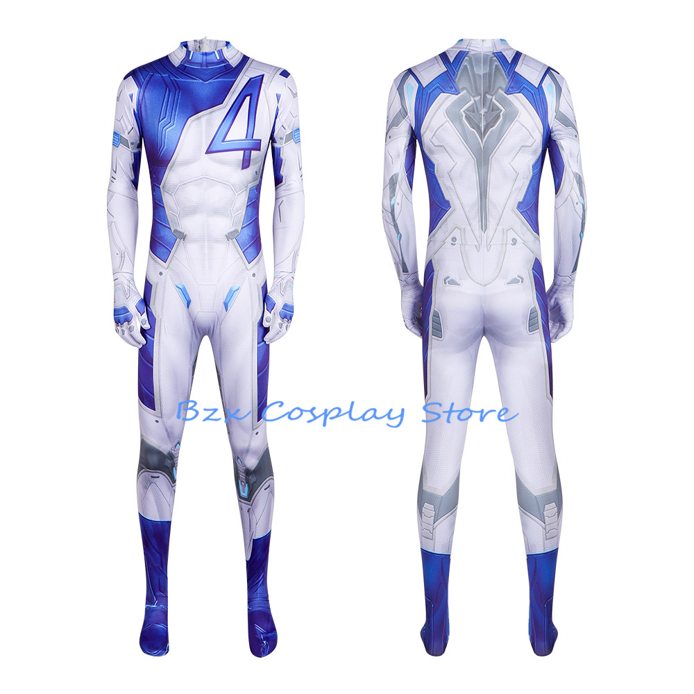 Femme Invisible Cosplay Anime héros fantastique Cosplay Mr femmes combinaison déguisement Halloween carnaval Costume pour homme