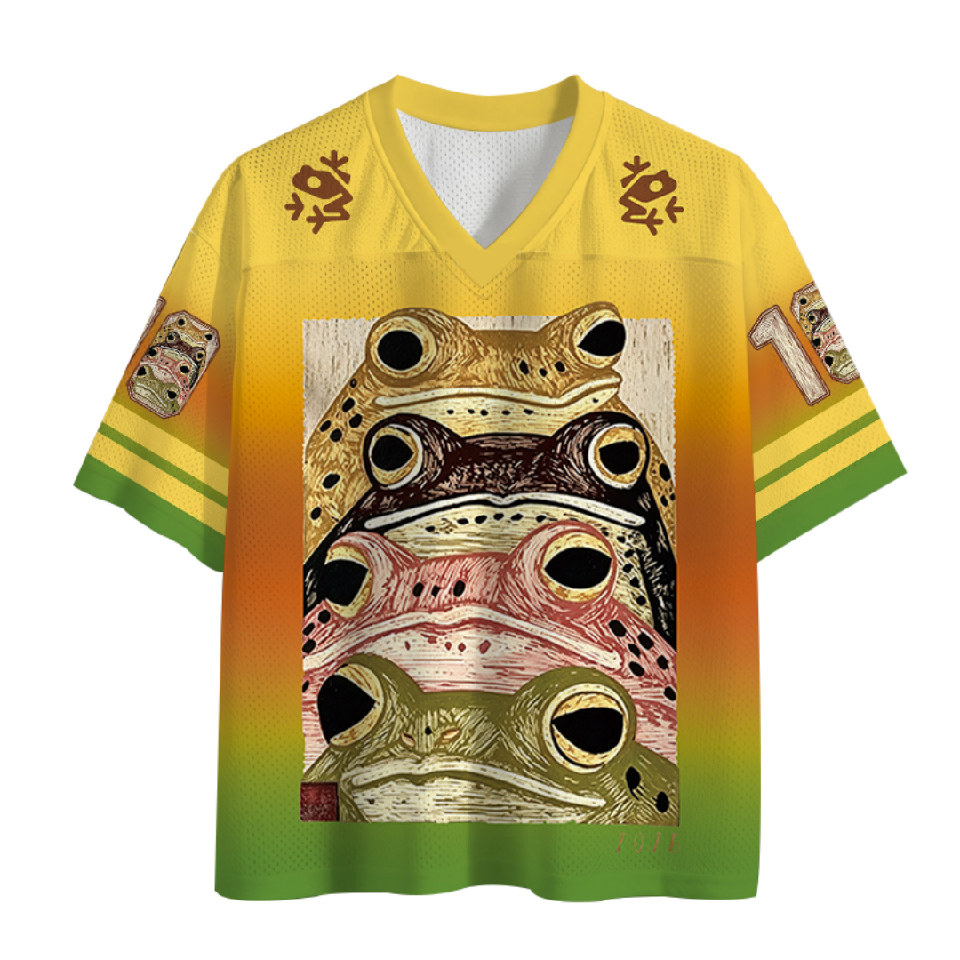 Nouveau T-shirt de sport décontracté en maille à col en V pour hommes et femmes, style Harajuku Y2K, maillot unisexe tendance, vêtements d'été pour hommes, séchage rapide