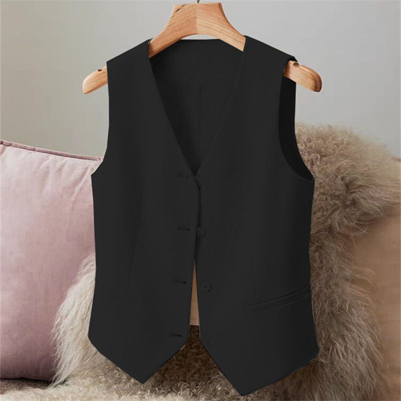 Fibrgla03/Wear-GlaElegant FibrV Neck for Women, Formal Business Style, Retro Office, New
