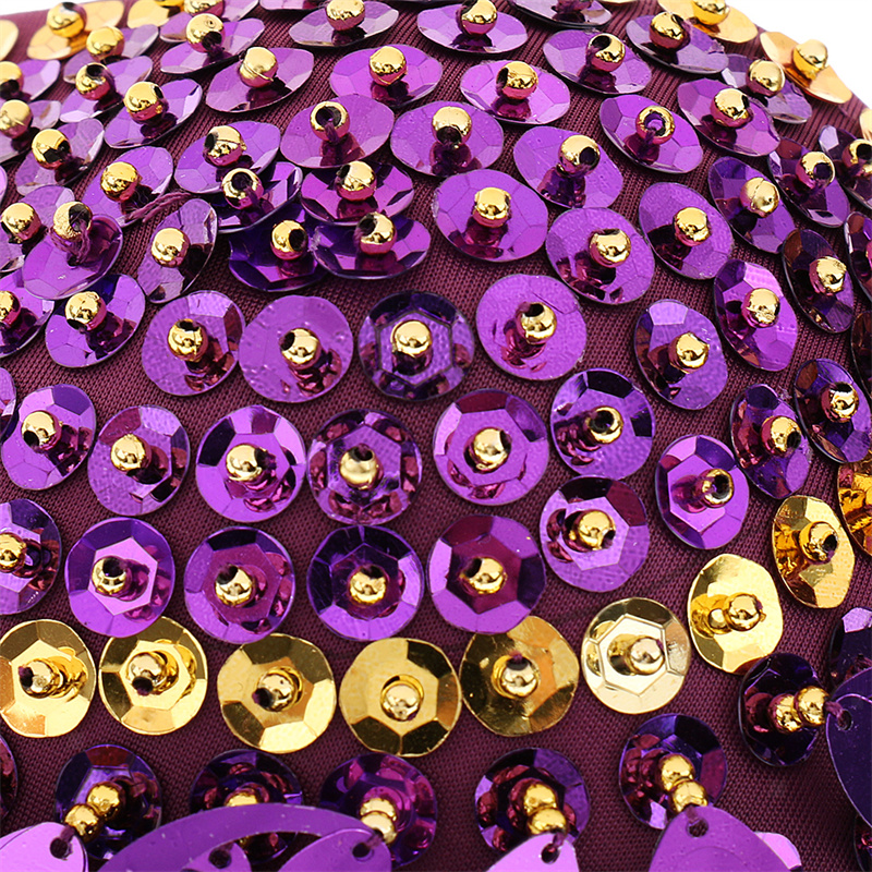 Soutien-gorge à paillettes pour femmes, haut de danse du ventre, soutien-gorge rembourré push-up, costume gitane vintage, paillettes professionnelles tribales, imbibé, phtalcarnaval