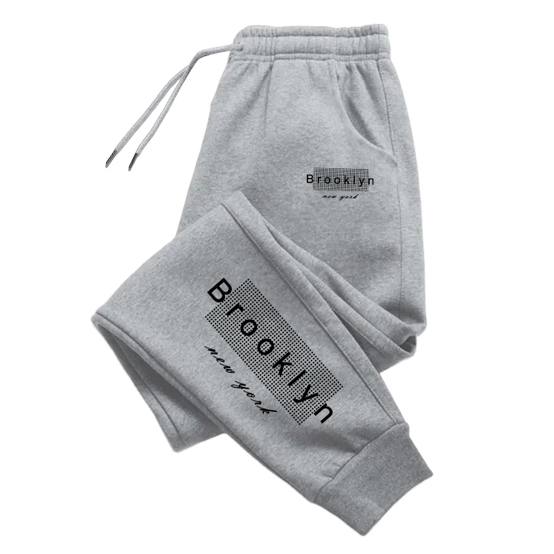 Pantalon de survêtement décontracté pour homme, vêtements de sport, fitness, course à pied, jogging, pantalon long confortable pour l'automne et l'hiver