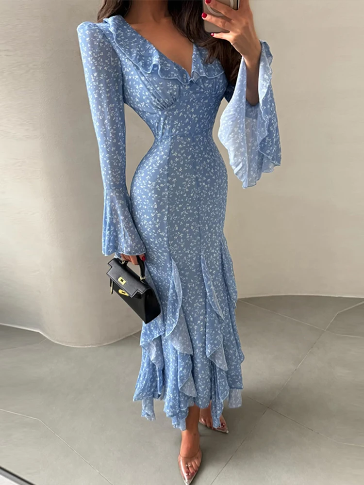 Élégant bureau femmes chemises robes Laple taille cintrée demi manches plissé femmes Robes 2025 été mode dame robes