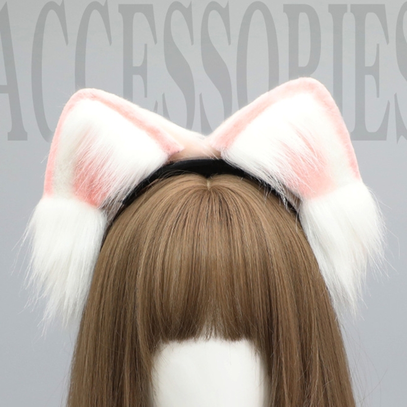 Bandeau d'oreille lapin électrique en forme d'oreille mobile, cerceau cheveux mignon pour