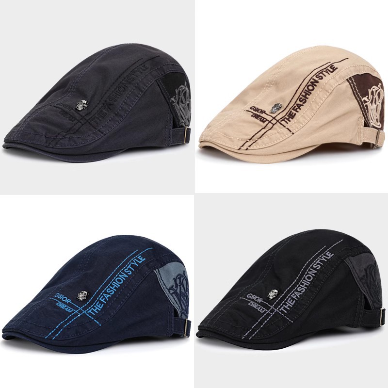 Bérets de sport en coton unisexe, casquettes à visière décontractées avec lettres brodées, accessoire de mode en plein air pour hommes et femmes, automne
