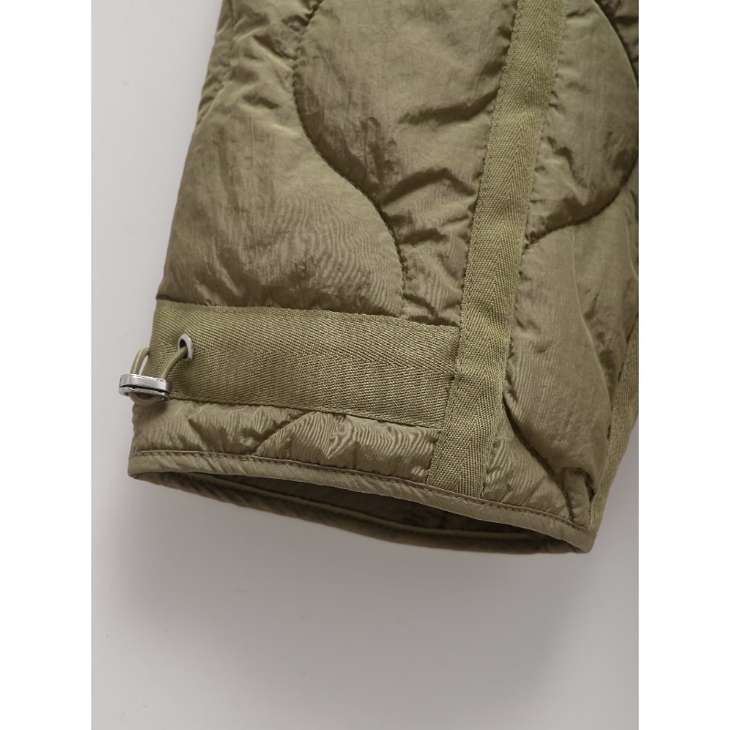 Manteau rembourré américain rétro col haut Parkas chaud femme manteaux d'hiver Parkas d'hiver pour les femmes élégant luxe femmes manteau