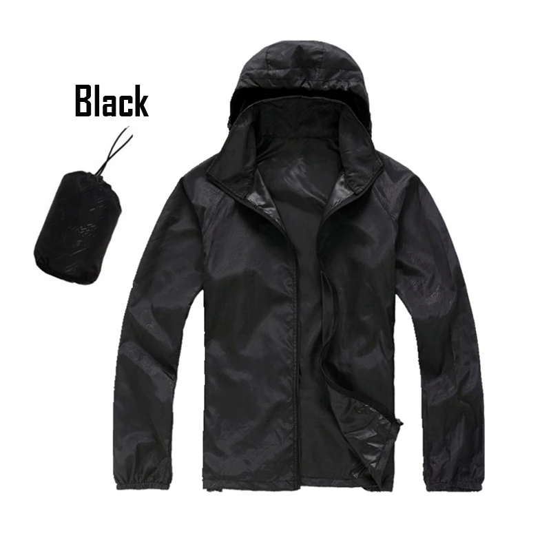 Veste de pluie de Camping pour hommes et femmes, vêtements de Protection solaire imperméables, vêtements de pêche et de chasse, coupe-vent à séchage rapide, manteau anti-uv