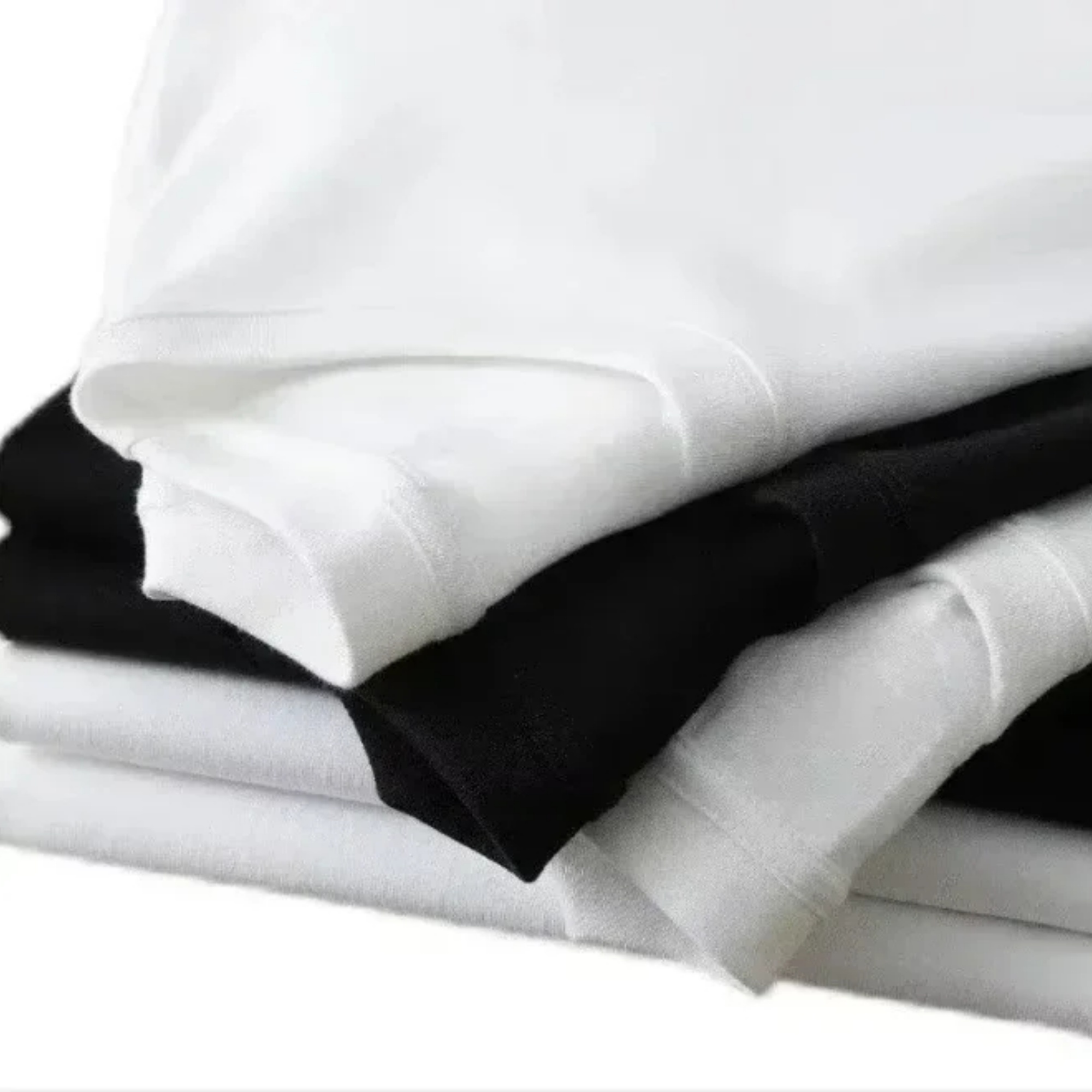 T-shirt pour homme de haute qualité, t-shirt en coton pour homme et femme, couleur unie, vêtements décontractés basiques, grande taille, manches courtes, noir, blanc