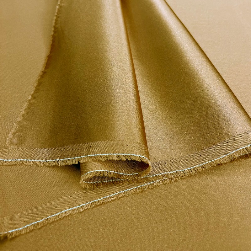 InjHigh Quality Clothing Fabric, Chemise, Pantalon, Robe, Crêpe, Satin, Blanc uni, Mulberry, Style chinois, 19 Mmi, 100%