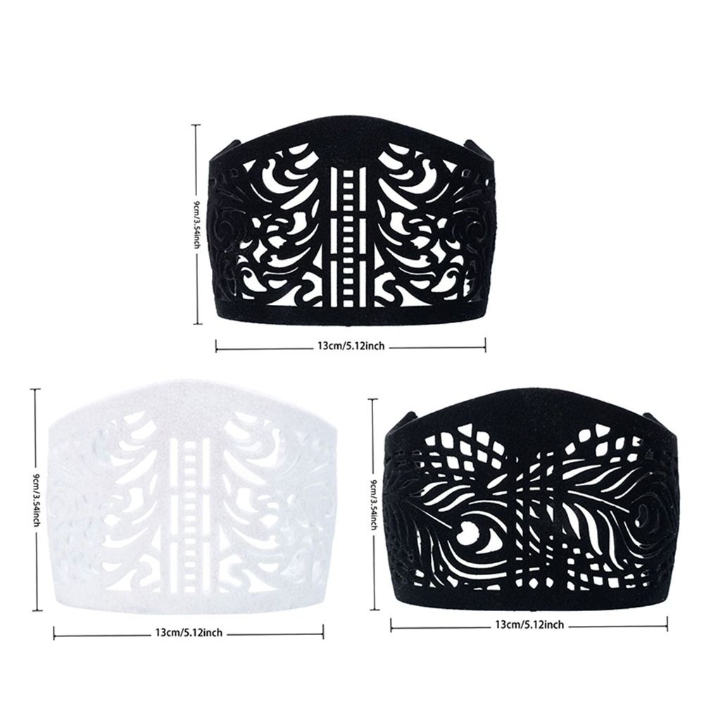 Bandeau antidérapant à dents pour fixer le foulard, mini-couronne élargie coupe-vent, bandeau multifonctionnel pour cheveux