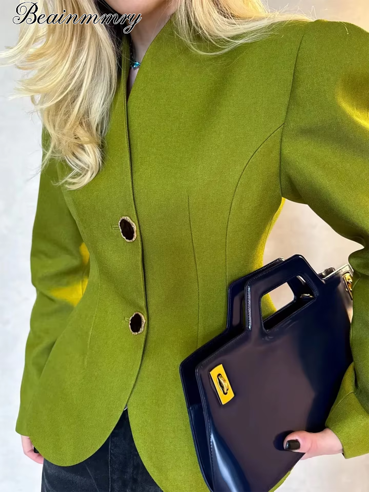 Vestes Courtes à Manches Longues pour Femmes, Col Montant Tendance, Boutons, Taille Cintrée, Vêtements Chic, Nouveauté 2026, Manteaux de Rue pour Dames, Idéales pour les Fêtes