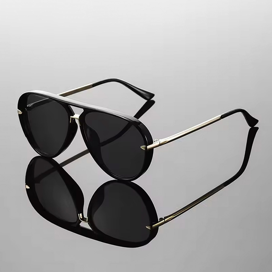 Lunettes de soleil rétro simples à grande monture verte pour femmes, Design de mode, adaptées à la rue, à l'été, à la plage et aux voyages