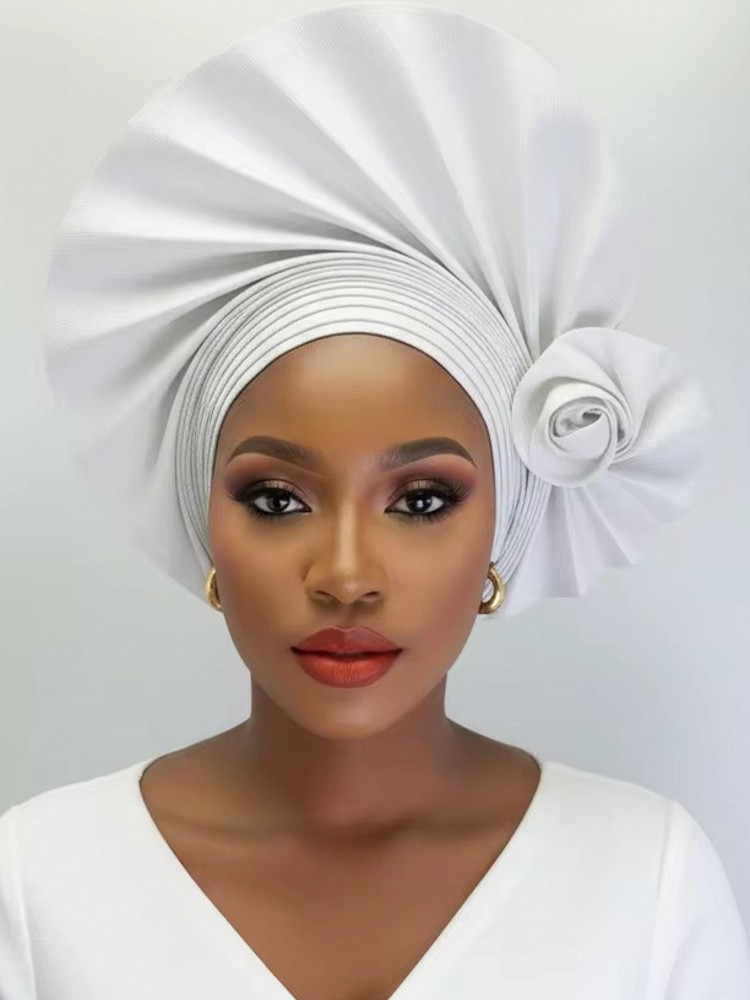 2026 nouveau Turban africain Nigeria Auto Gele bandeau Auto Gele femmes Turban casquette de mariage Geles musulman bandeau Bonnet