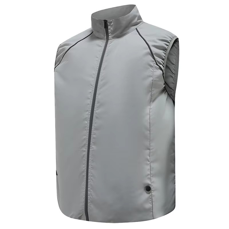 Gilet d'été respirant pour homme, décontracté, avec grandes poches, design tendance, haute qualité, style streetwear