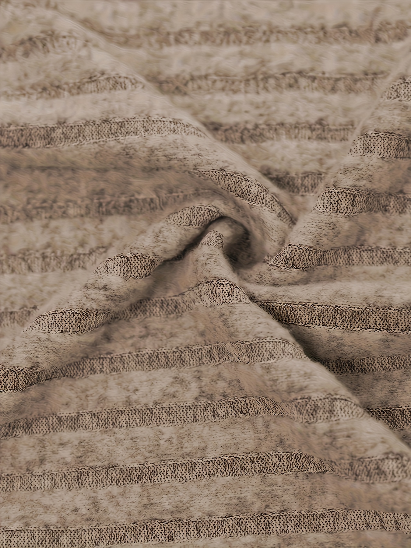 Robe moulante en tissu texturé à manches longues avec deux poches latérales pour femmes grandes tailles