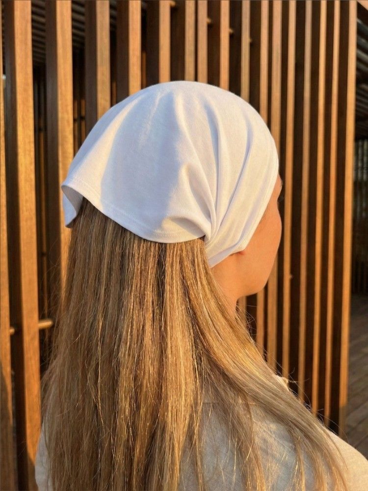 Bandeau élastique pour femme - Foulard extensible en tricot 95% coton, turban de plage convertible (multifonctionnel)