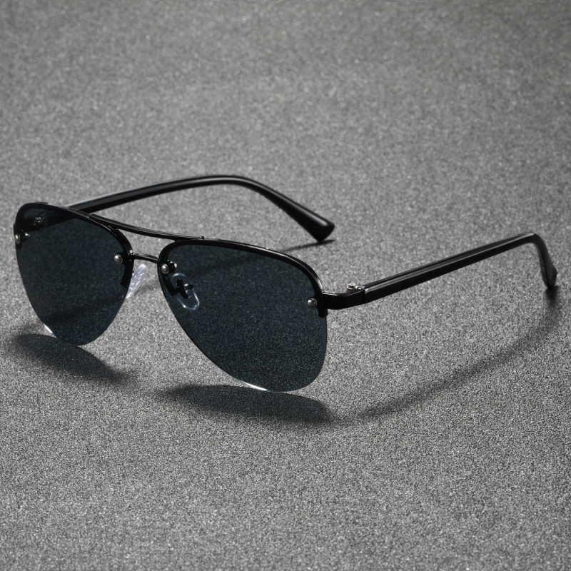 1 paire de lunettes de soleil pour hommes à double pont, adaptées aux activités tout-terrain, aux activités de plein air et aux rassemblements décontractés, élégantes et tendance