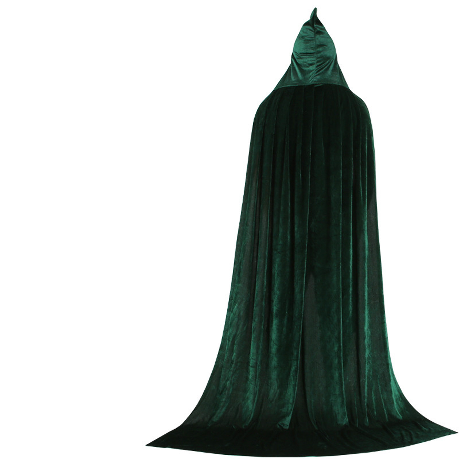 Capuche Everak longue cape médiévale pour adultes, robe de sorcellerie Wicca, reconstitution de robe dissimulée, fête d'Halloween, femmes et hommes