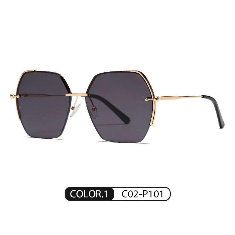 2025 Mode Femmes Marque De Luxe Designer Lunettes De Soleil Lentille En Nylon Vintage Lunettes De Soleil Carrées UV400 Cadre En Métal Élégant Vert Eyewea