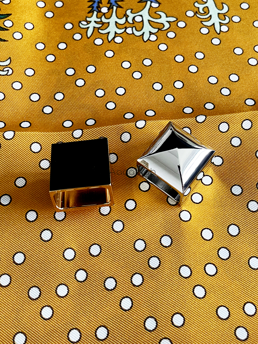 Porte-écharpe de luxe de styliste, boucle, Bandanas, anneaux à boutons, porte-châles, Clip, accessoires de noël, bijoux cadeaux