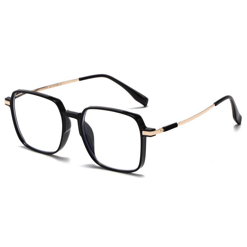 Lunettes carrées tendance grande taille, élégantes et stylées, lunettes de lecture minimalistes adaptées aux hommes et aux femmes