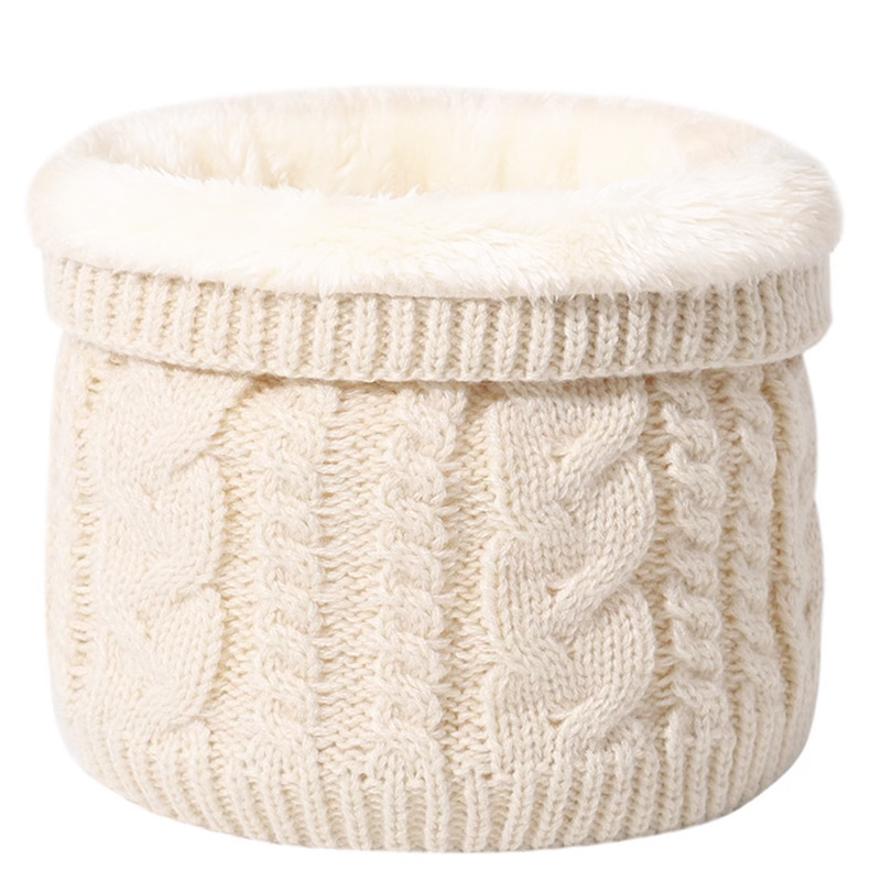 Écharpe Chaude en Fibre de Polyester Tendance, Idéale pour l'Hiver – Accessoire Confortable pour Hommes et Femmes par Temps Froid