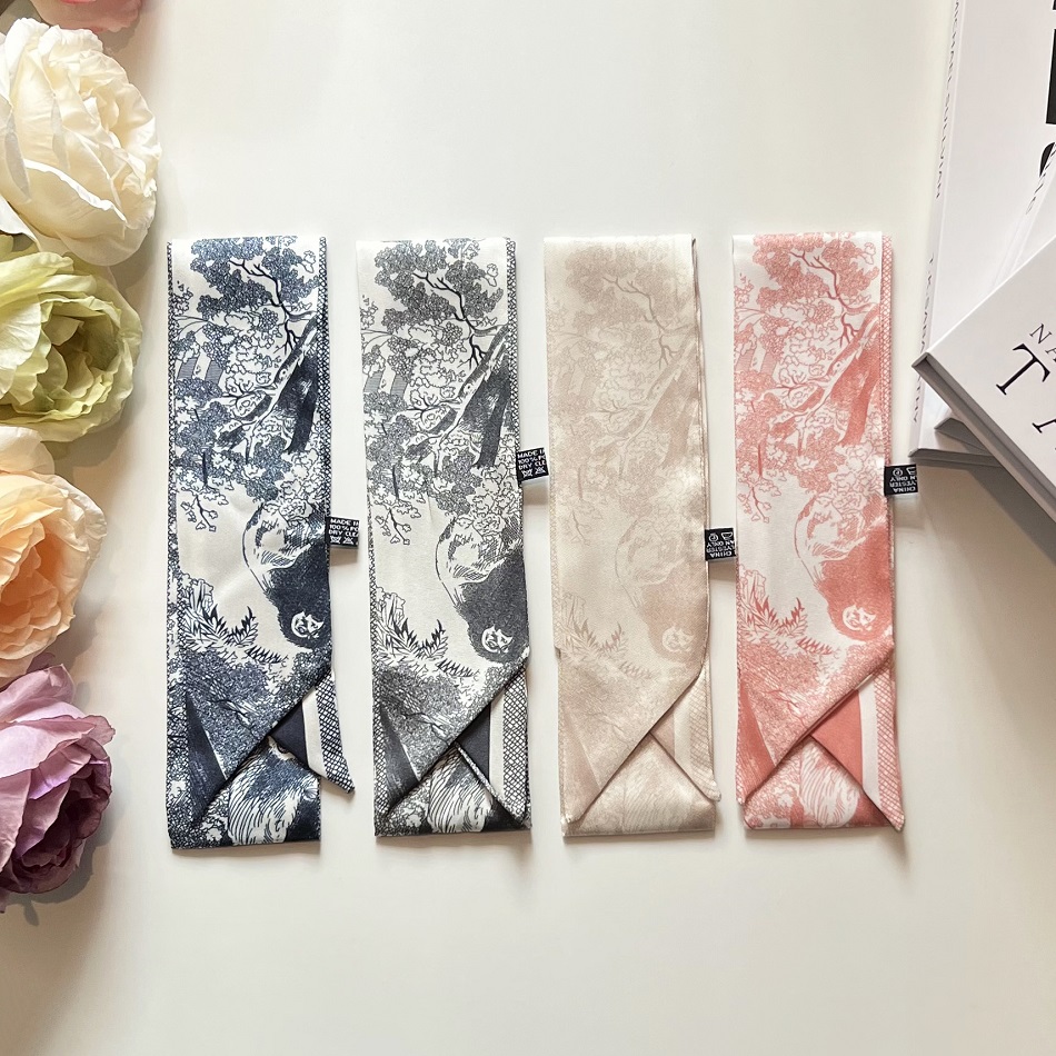 Écharpe en soie satinée avec nœud, mignonne, chic, bohème, unique pour femme, foulard vintage bohème en soie, pour le cou, la tête, le quotidien, les voyages, cadeau