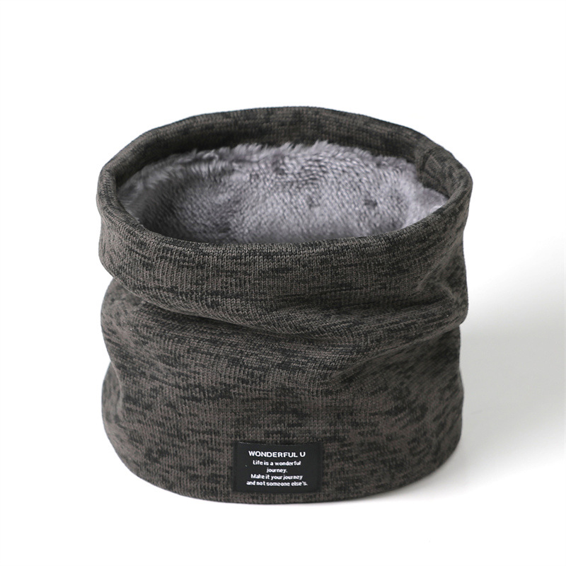 Cache-cou tricoté doux et épais 2026 pour homme et femme – Cache-visage sportif pour l'hiver, le patinage et la course à pied – Écharpe chaude anti-froid
