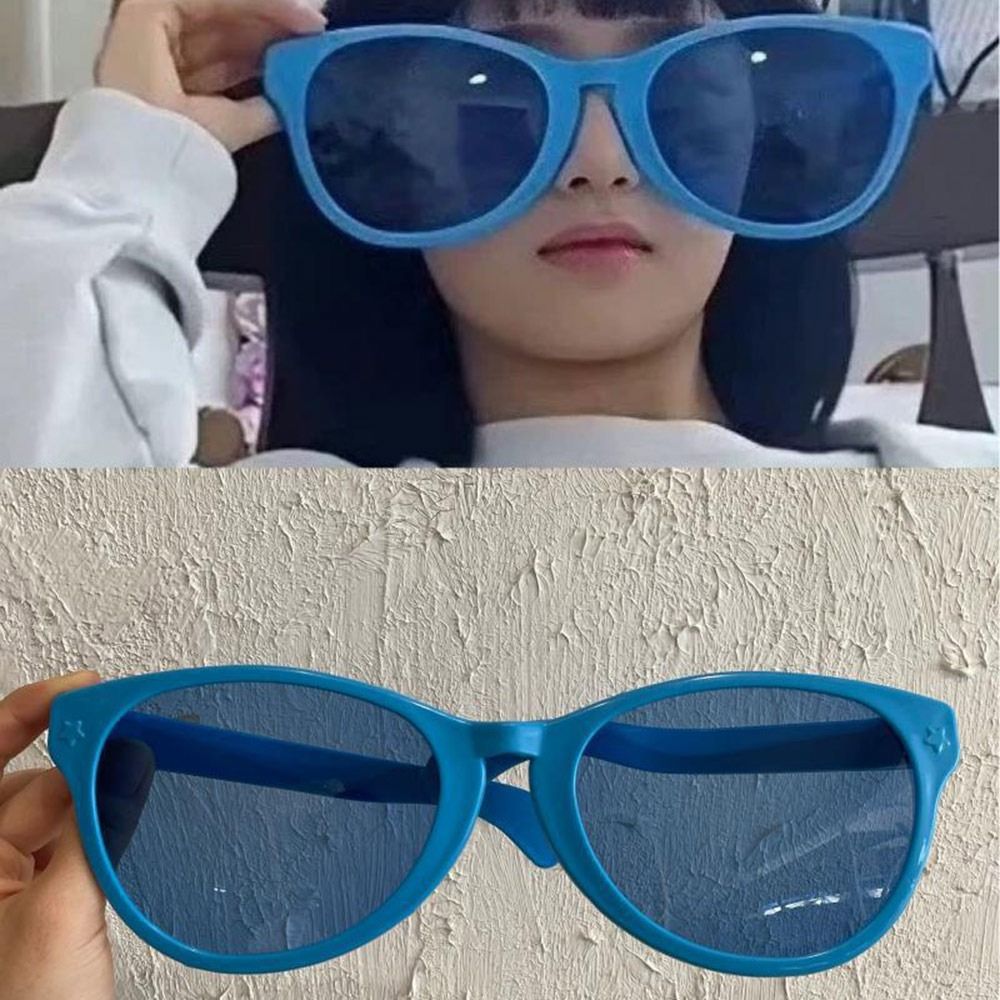 Accessoires de fête à la mode mascarade grand cadre nuances lunettes lumineuses lunettes carrées grandes lunettes