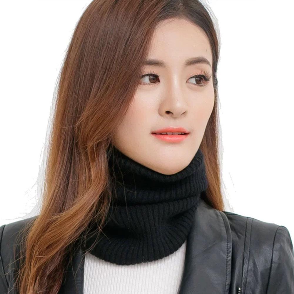 1 pièce Cache-cou d'hiver épais et chaud, élastique, convertible en bandeau, accessoire pour l'extérieur, les loisirs et le bureau