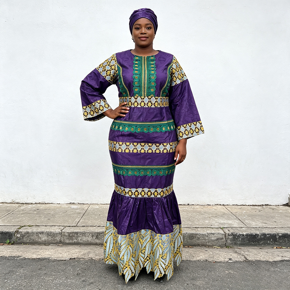 Robes africaines pour femmes, vêtements traditionnels africains, Dashiki, Ankara, Bazin, Abayas, Robe musulmane, Kaftan, Robe longue maxi 2026