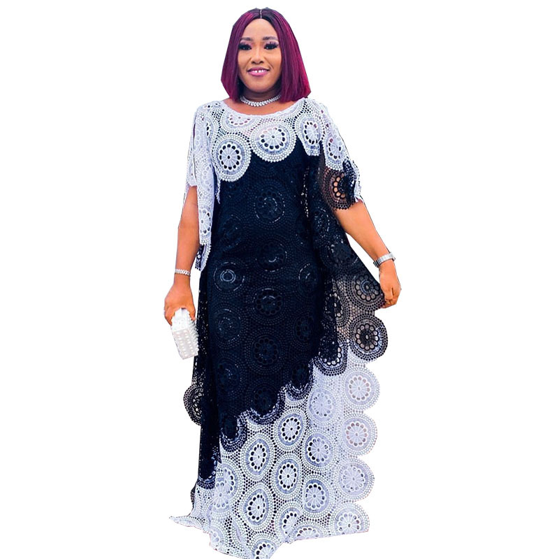 Robe de soirée africaine en dentelle pour femmes, vêtements africains élégants, mode musulmane, abayas, dashiki, caftan, longue, maxi, nouvelle collection 2023
