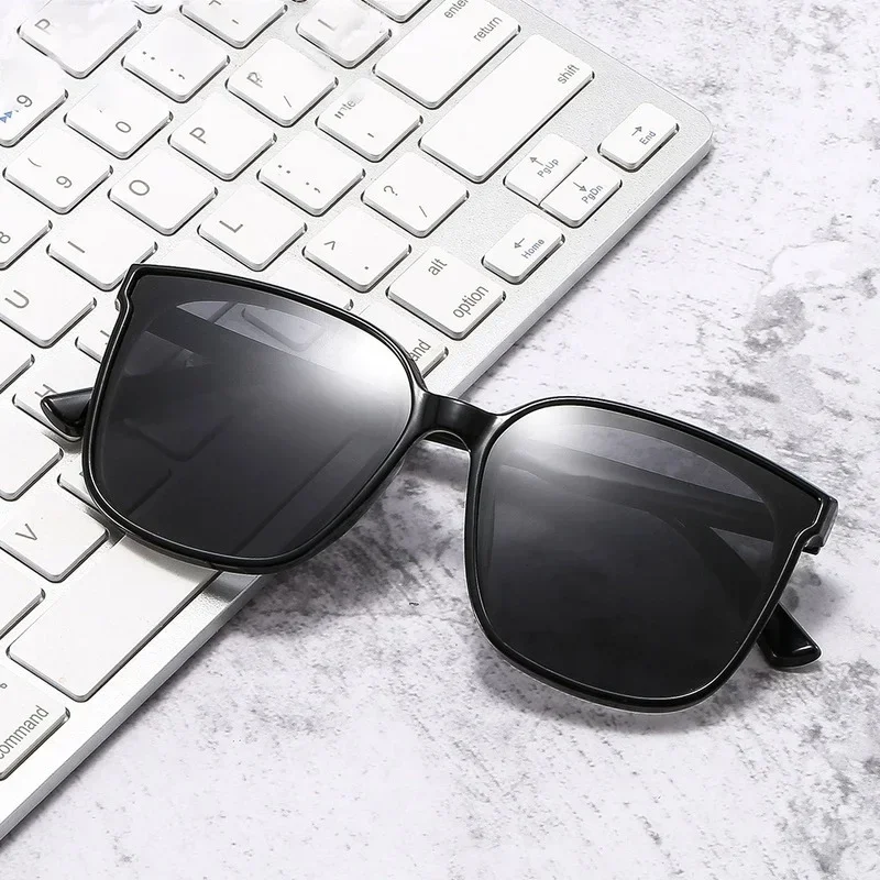 Lunettes de soleil UV400 à la mode pour hommes mode rétro carré lunettes de soleil polarisées lunettes hommes femmes Vintage myopie Eyewear0-1.0-4.0