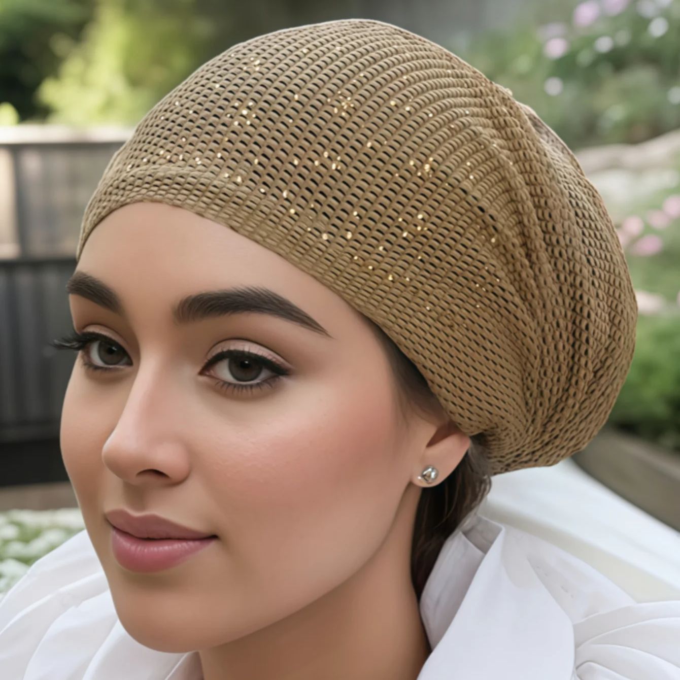 Bonnet sous-hijab islamique pour femmes, turban uni avec strass, bonnets hijab musulmans