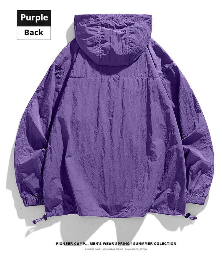 Vêtements de Protection solaire d'extérieur, Ultra-fin, Anti-ultraviolet, vêtements de Protection solaire, veste de travail de sport respirante