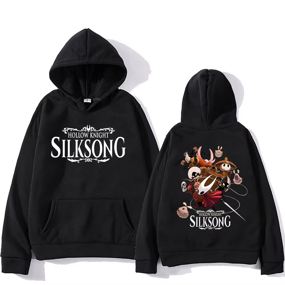 Hollow Knight Silksong jeu chaud sweats à capuche à manches longues mode pulls décontractés haute rue femmes hommes sweat mode Streetwear