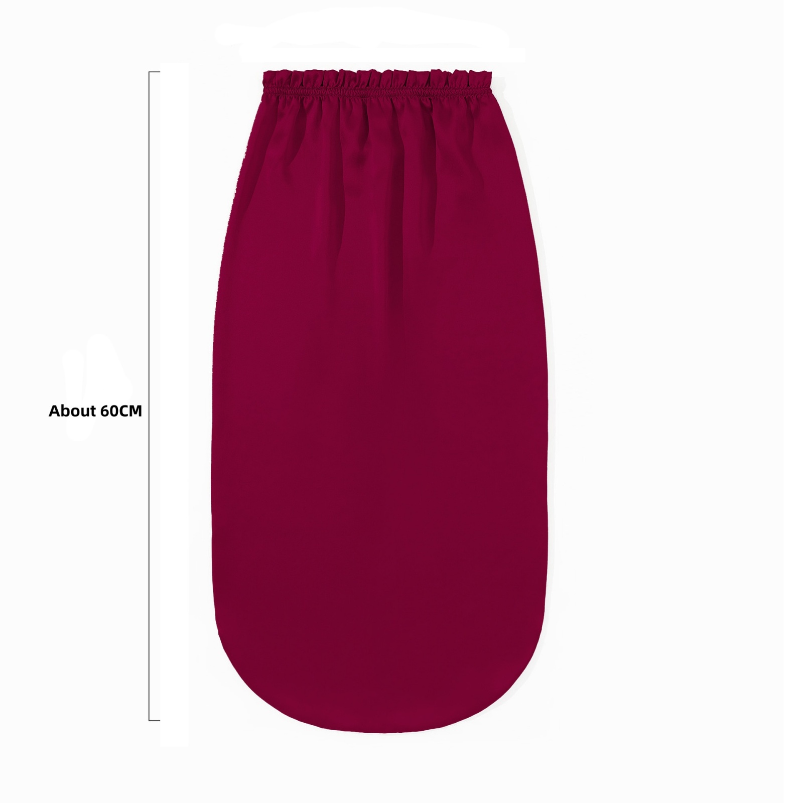1 bonnet de nuit long en satin doux, bonnet de nuit en soie avec bande élastique, couvre-chef de protection pour les cheveux pour femmes, pour dormir au quotidien