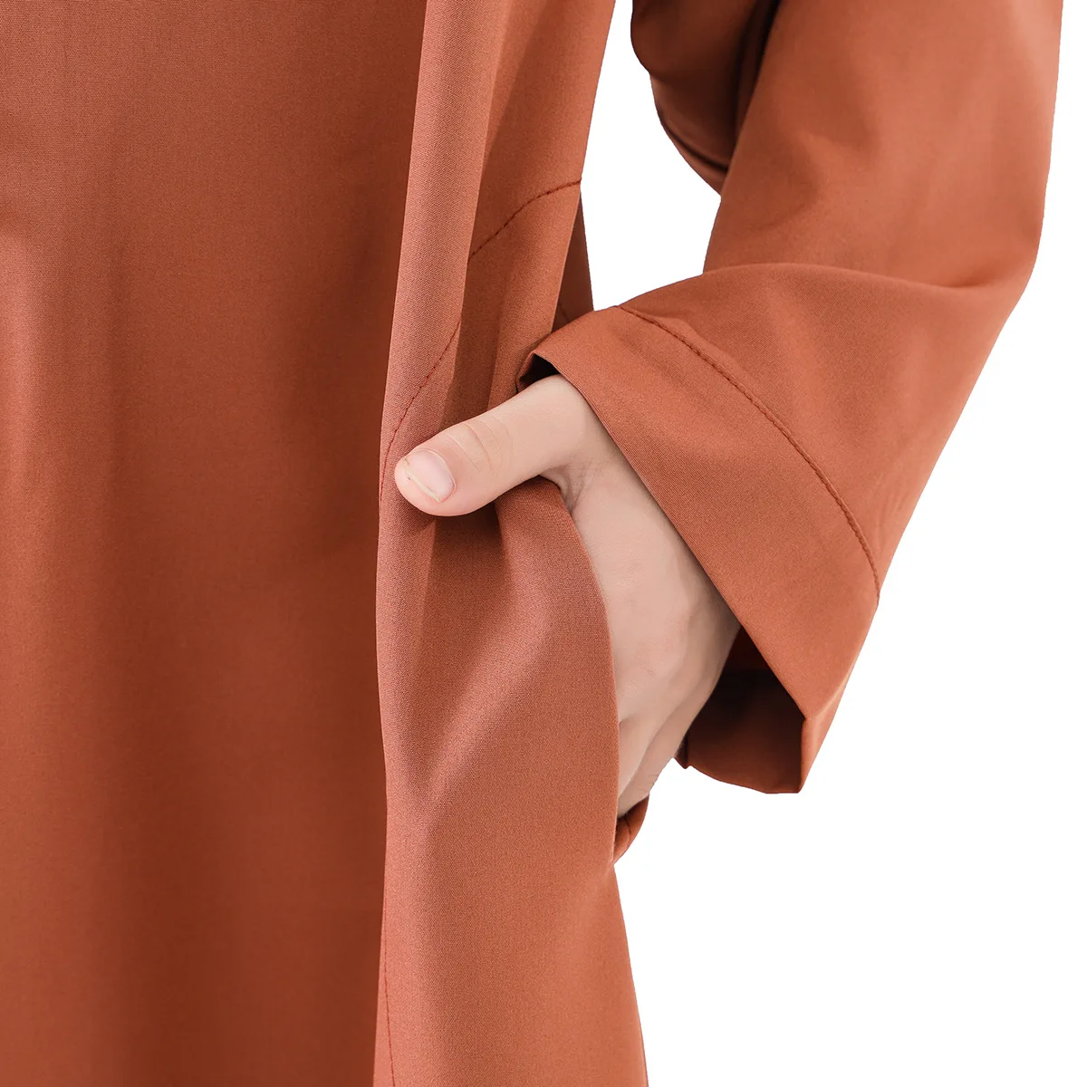 Eid garçons vêtements musulmans Robe arabe saoudienne enfants Abaya caftan prière Islam vêtements enfant Abaya Robe Ramadan Jubba Thobe Djellaba