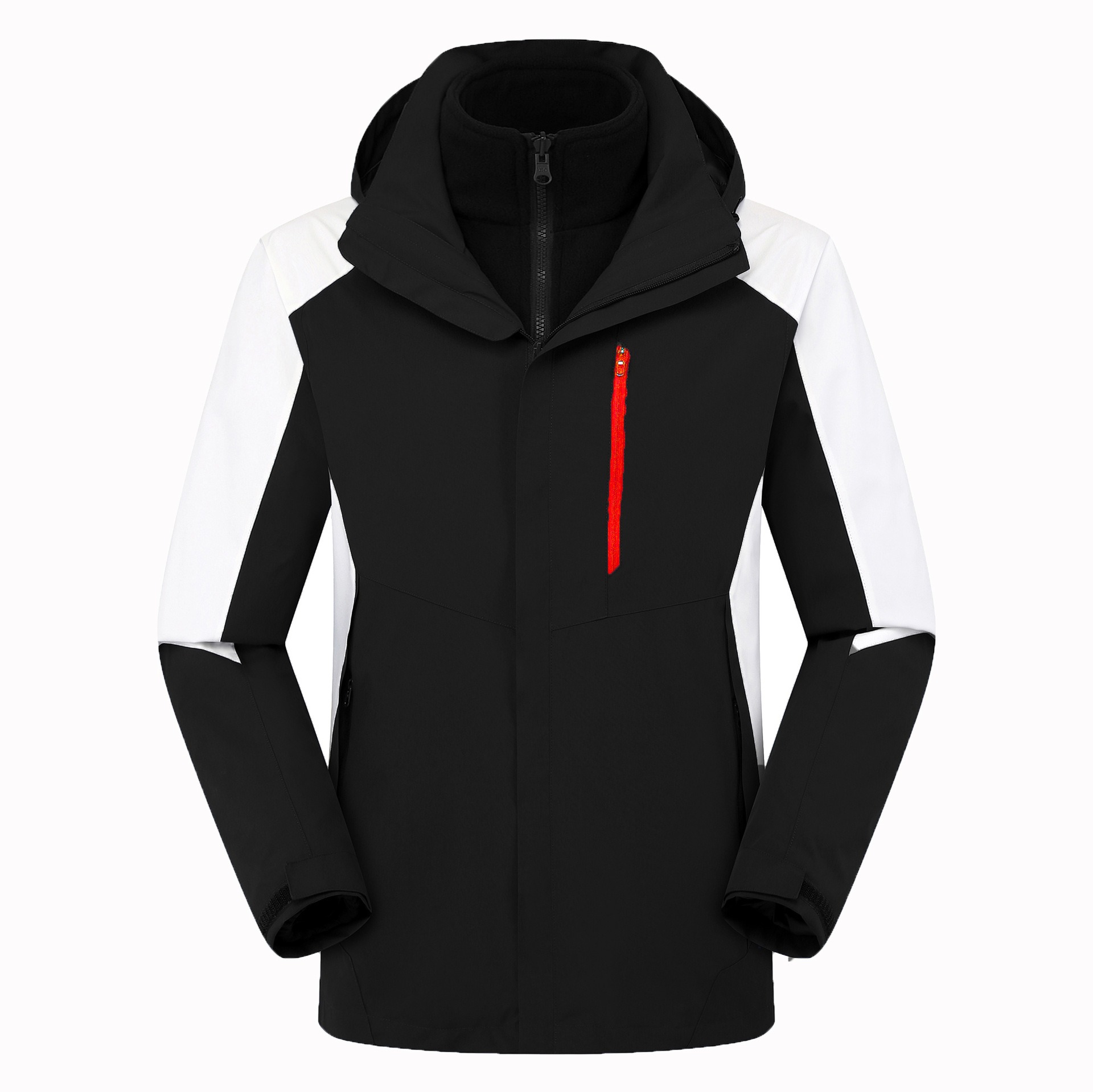 Nouveau manteau d'hiver d'extérieur, garde au chaud, veste 3 en 1 de loisirs, confortable, polyvalente, veste à capuche d'extérieur pour couple, veste coupe-vent, vêtements