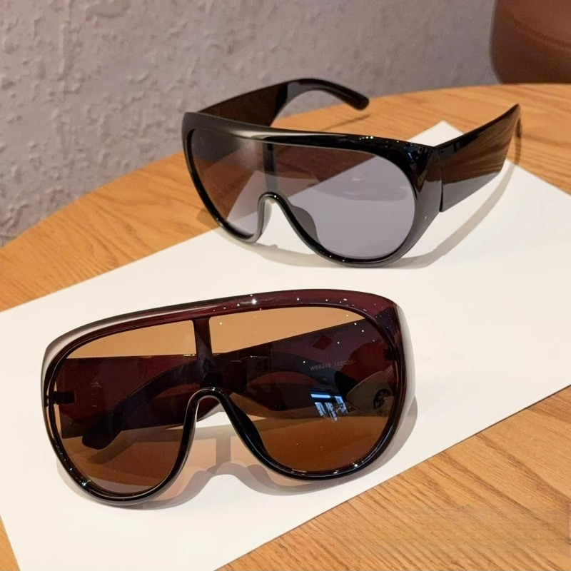 Nouvelles Lunettes de Soleil Tendance 2026 à Grande Monture de Marque pour Hommes et Femmes, Style Urbain, Tendance Transfrontalière, Protection UV400