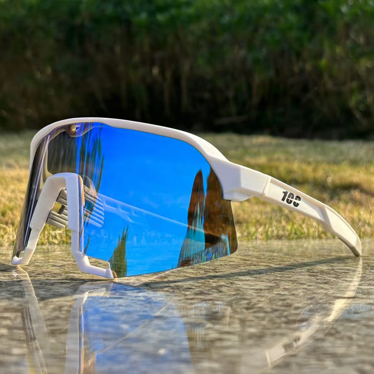Lunettes de soleil de cyclisme en plein air pour hommes et femmes, vtt, vélo de route, UV400, pour Sports de montagne, randonnée, 100