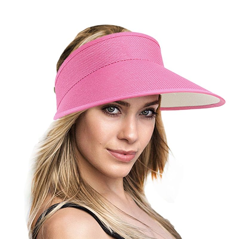 Pare-soleil pour femmes, chapeaux de mode en Faux lin pour femmes, visière de sport pour femmes