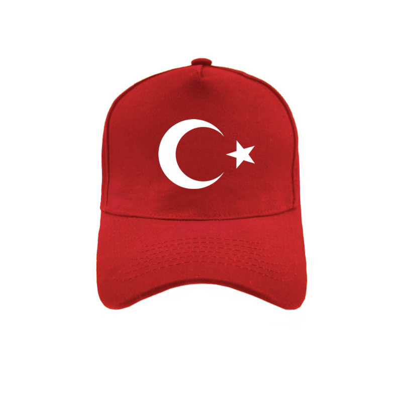 Sunmmer nouvelle turquie casquettes de Baseball femmes hommes réglable Snapback mode unisexe drapeaux turcs chapeaux MZ-286
